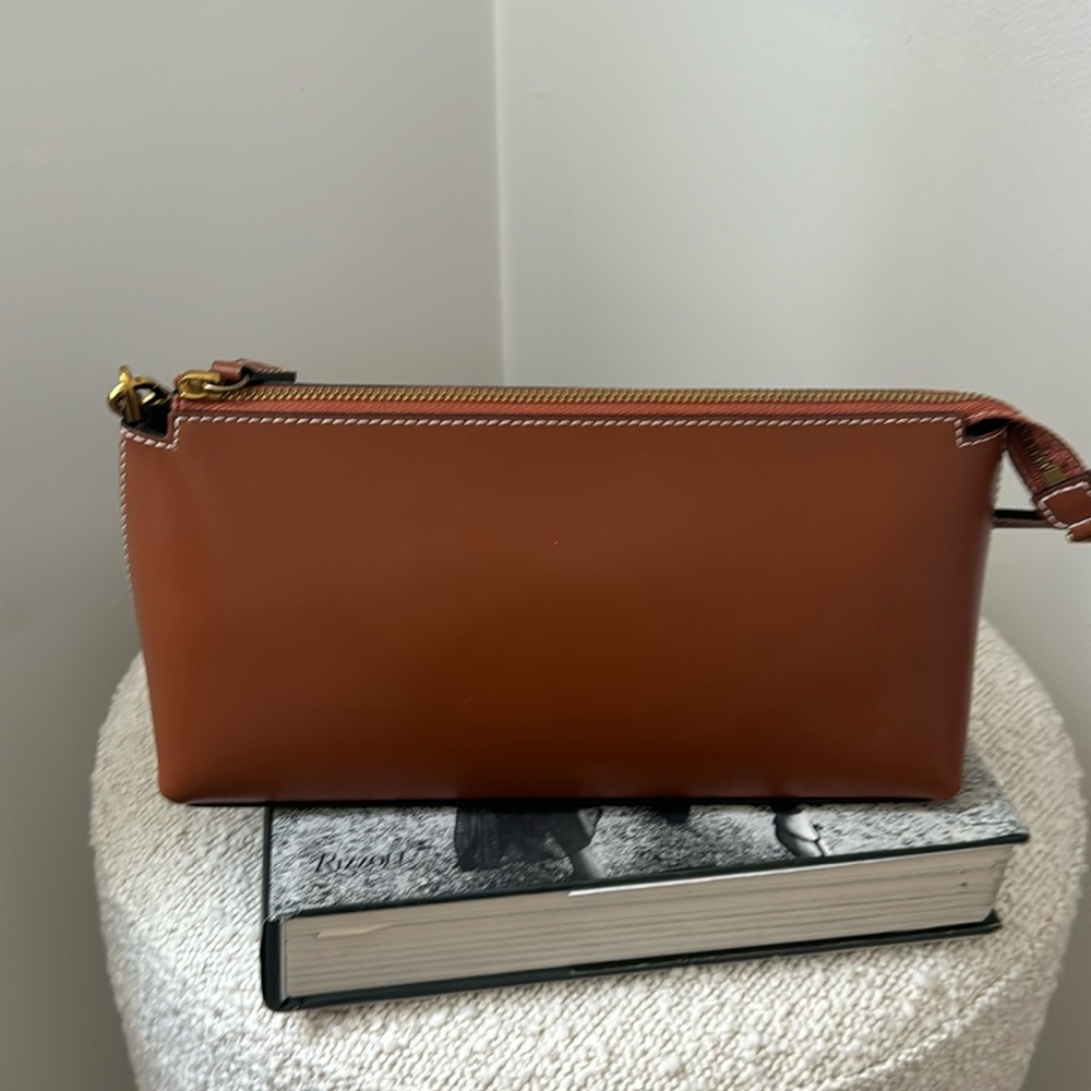 Staud Kaia Shoulder Bag in Tan